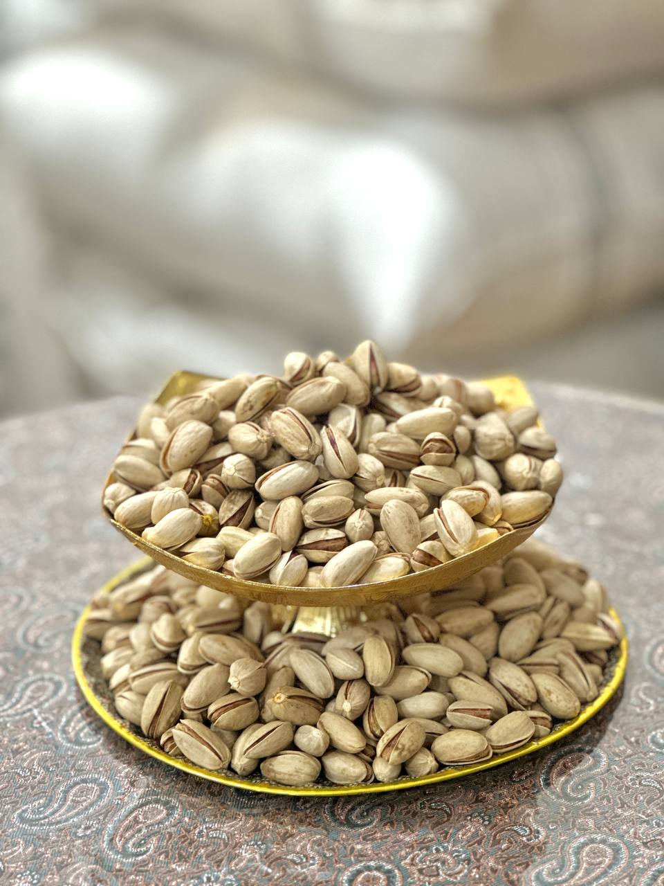 خرید عمده پسته اکبری لوکس با بسته‌بندی گونی | صادرات مستقیم از ایران